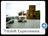 'Tiltshift Experimente 2010 Dampfer