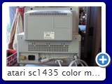 atari sc1435 color monitor hinten